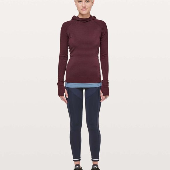 Lululemon Keep The Heat Thermal Hoodie Dark Adobe - Picture 5 of 16